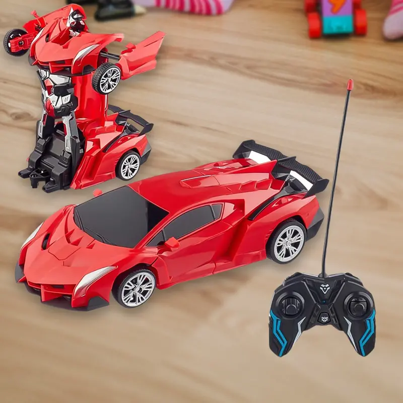 Transforming Remote-Control Robot Car With Led Lighting Effects 1
