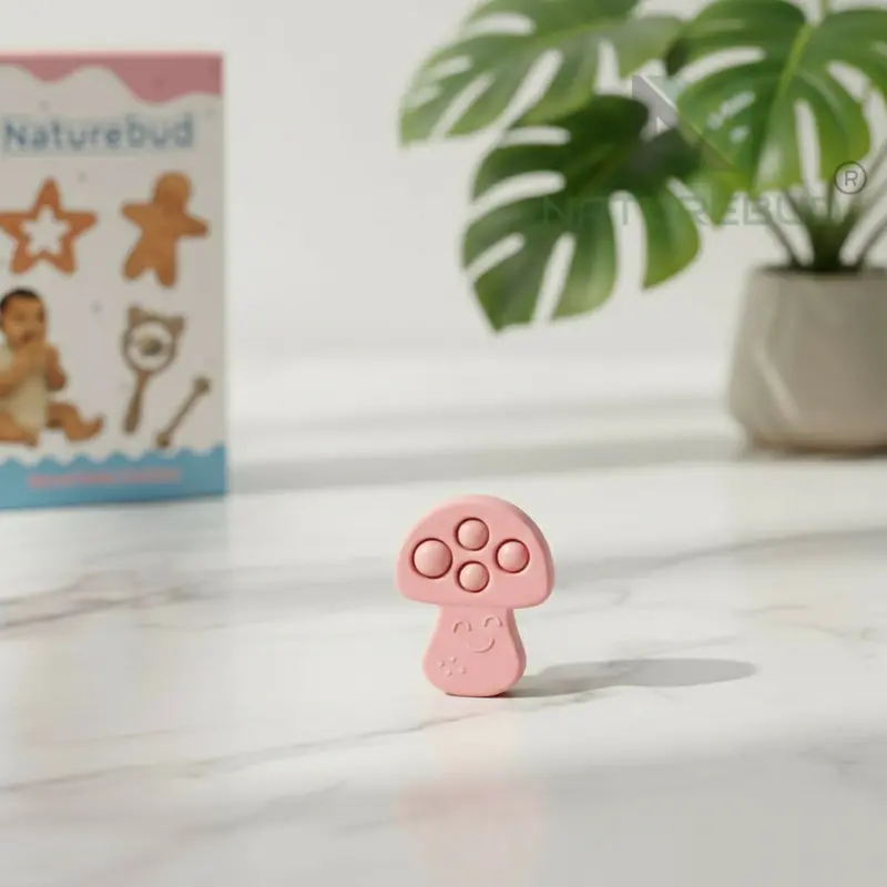 Tree-Shaped Silicone Baby Teether – Sensory Pop It Toy 1