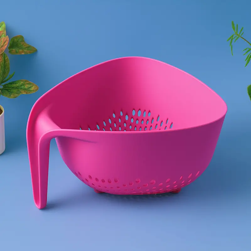 Triangular Multipurpose Kitchen Colander – Supermom Heavy-Duty Plastic Strainer 1