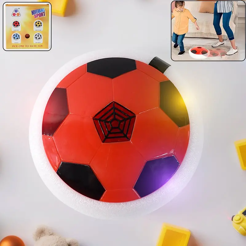 Ttg Hover Soccer Ball Toy – Air-Cushioned Foam-Bumper Play Ball For Indoor Fun 1