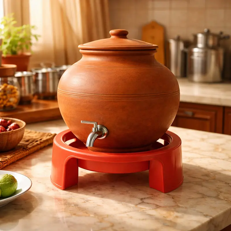 Unbreakable Multipurpose Plastic Pot Stand For Matka & Large Vessels 1