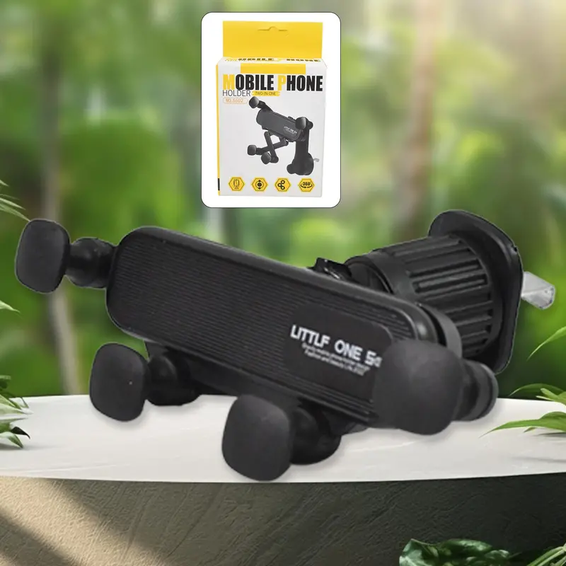 Universal Adjustable Car Phone Mount – Secure In-Vehicle Smartphone Holder 1