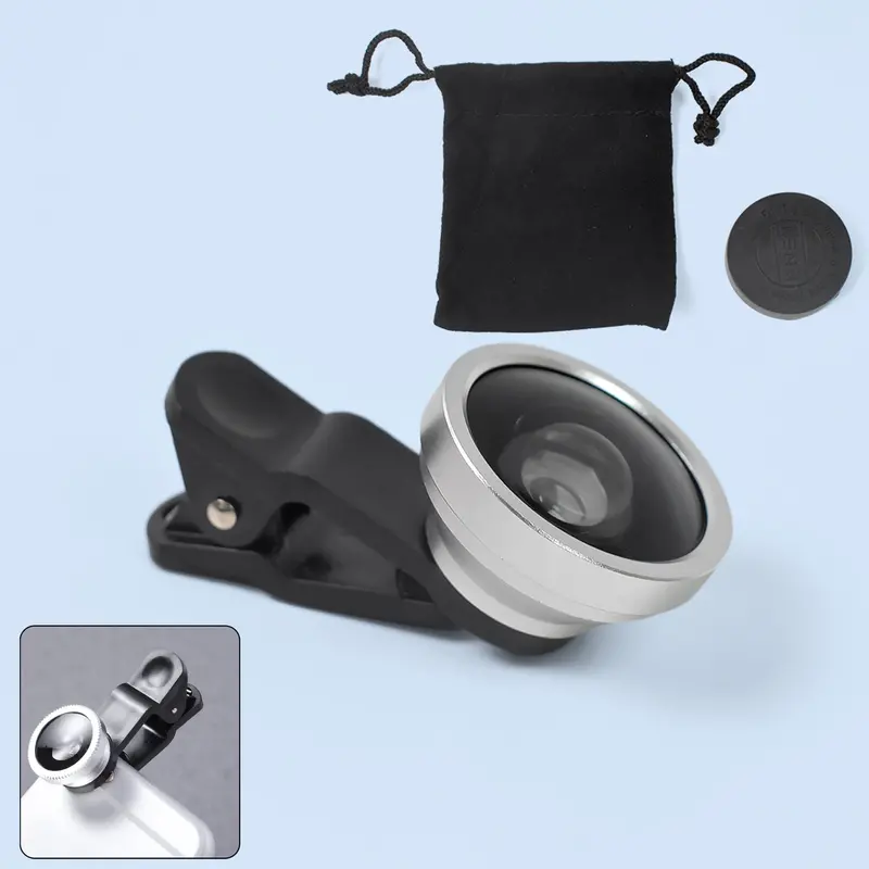 Universal External Phone Camera Lens Kit – Clip-On Wide-Angle, Macro & Telephoto Add-Ons For Smartphones 1