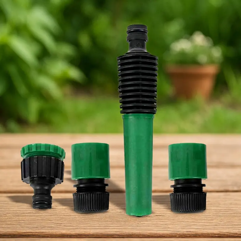 Universal Garden Hose Nozzle & Connector Kit – Adjustable Spray Attachment Set 1