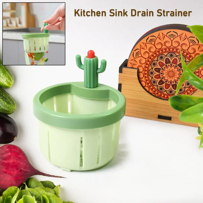 Universal Plastic Sink Drain Strainer – Fine-Mesh Kitchen & Bathroom Filter (1 Piece) 1
