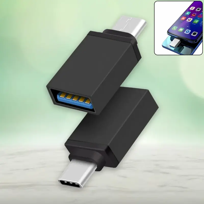 Usb-C Otg Adapter For Android Smartphones And Tablets 1