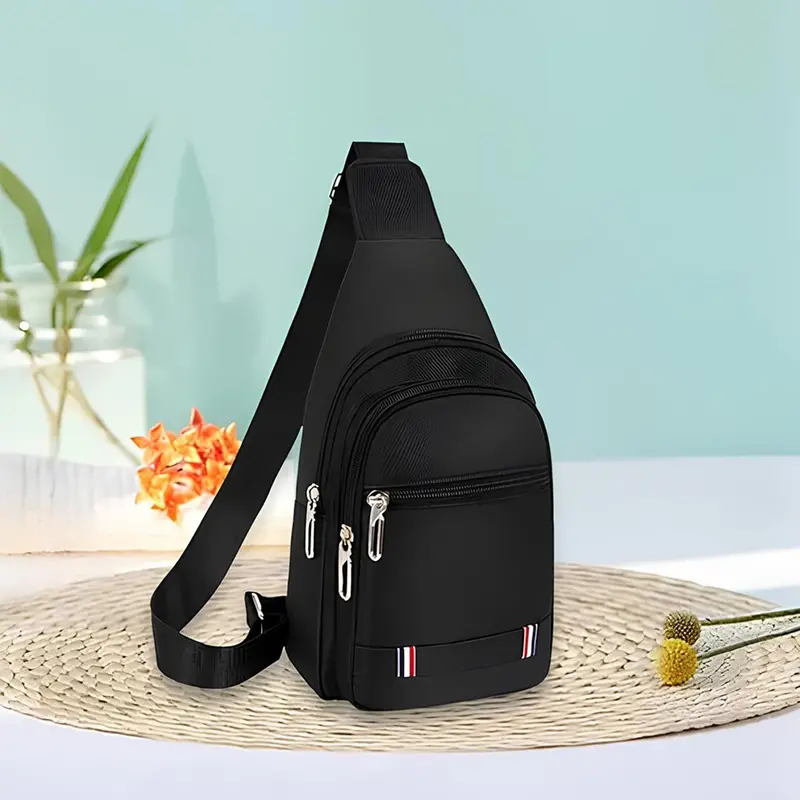 Usb-Charging Crossbody Chest Bag 1