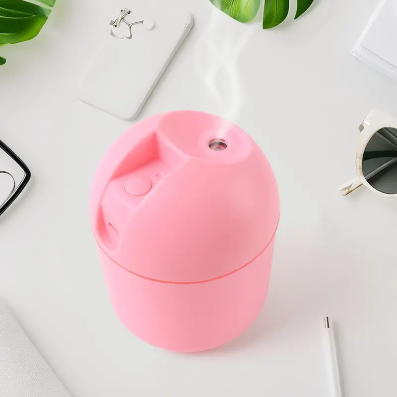 Usb-Powered Mini Air Humidifier – Quiet Desktop Moisturizer For Home Or Office 1