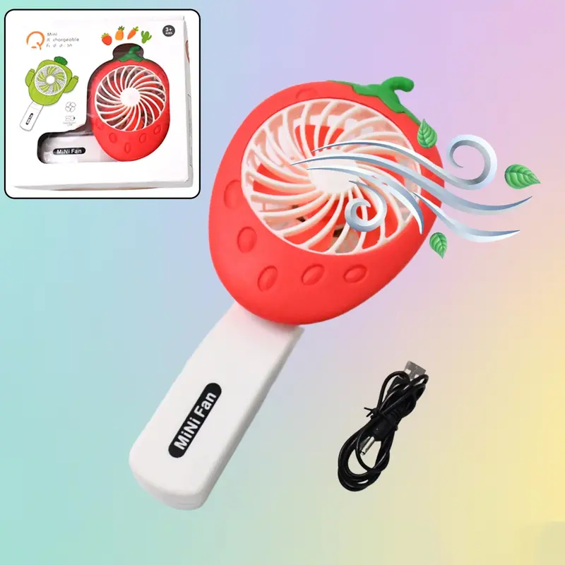 Usb-Powered Mini Handheld Fan – Compact Personal Cooling Device 1