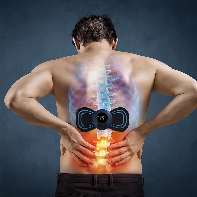 Usb-Powered Portable Neck Massager For On-The-Go Relief 1