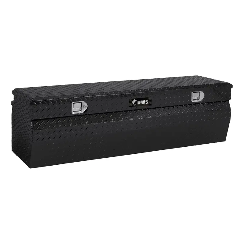 Uws Gloss Black Aluminum Wedge Utility Chest – 60-Inch Capacity (Tbc-60-W-Blk, Ltl Shipping) 1