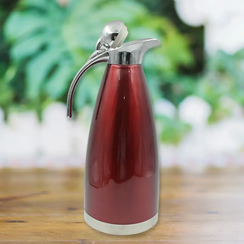 Vacuum-Insulated Stainless Steel Kettle – 2-Liter Thermal Jug For Hot & Cold Beverages 1