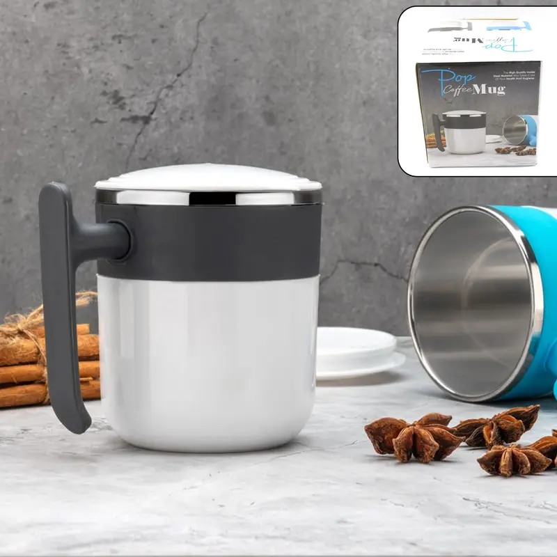 Vacuum-Insulated Stainless Steel Travel Mug For Hot Or Cold Beverages 1