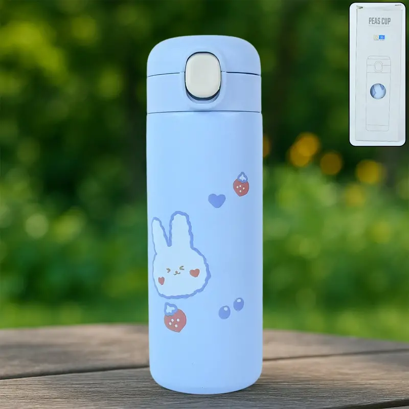 Vacuum-Insulated Stainless Steel Water Bottle – 400 Ml Double-Wall Thermal Flask 1