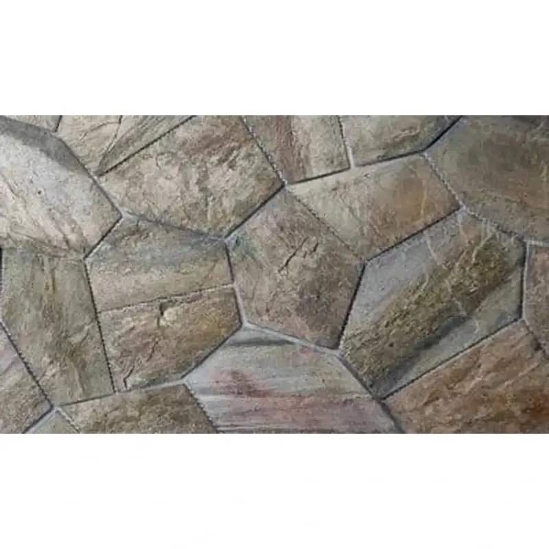 Versalite Interlocking Pattern Stone Veneer — Seamless Installation Design 1
