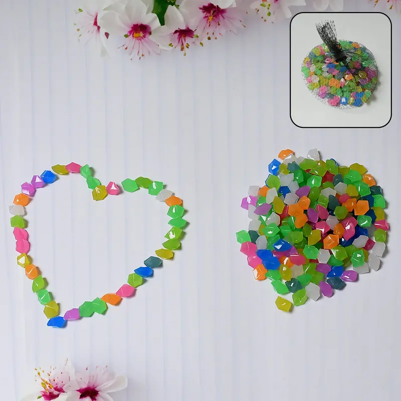 Vibrant Landscape Pebble Set – Versatile Decor Stones For Gardens & Fish Tanks 1