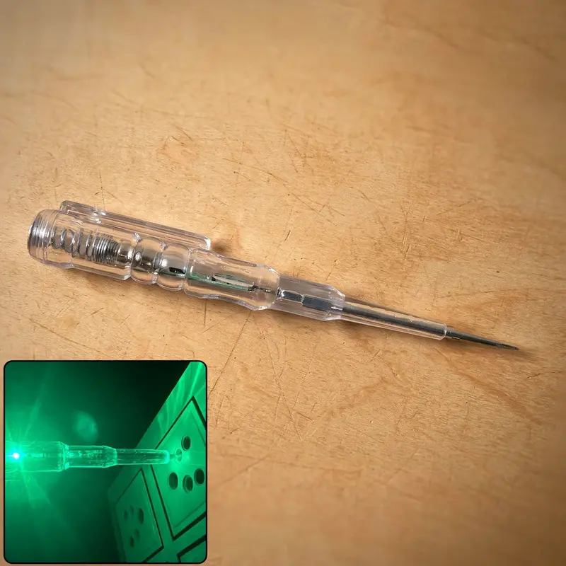 Voltage Tester Screwdriver – Battery-Powered Electrical Safety Detection Tool 1