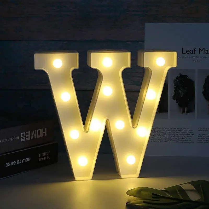 W-Shaped Led Night Light – Modern Geometric Accent Lamp 1