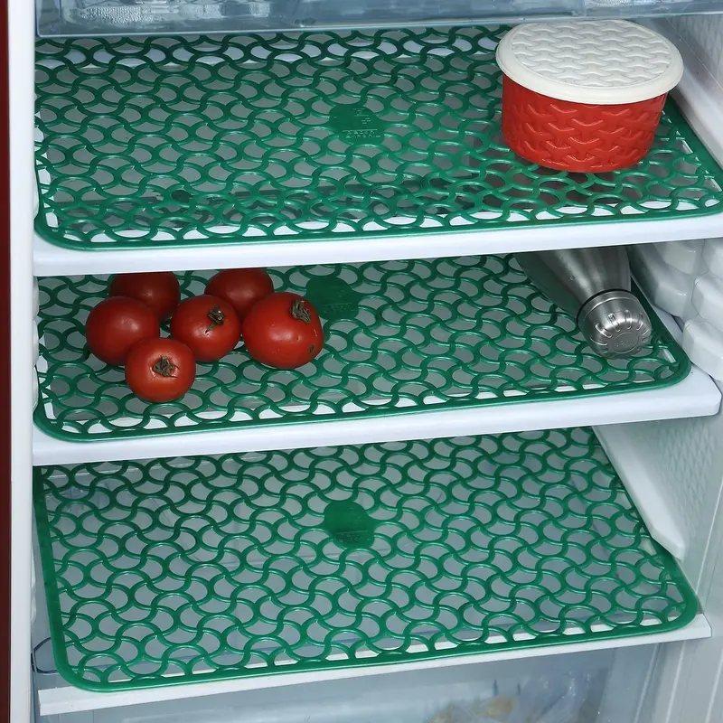 Waterproof Pvc Fridge Drawer Liners – Non-Slip Mat Set (6-Piece) 1
