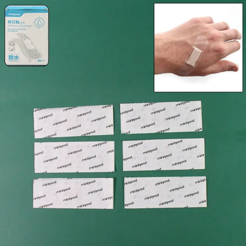 Waterproof Transparent Adhesive Bandages – Creative First-Aid Set (40 Pcs) 1