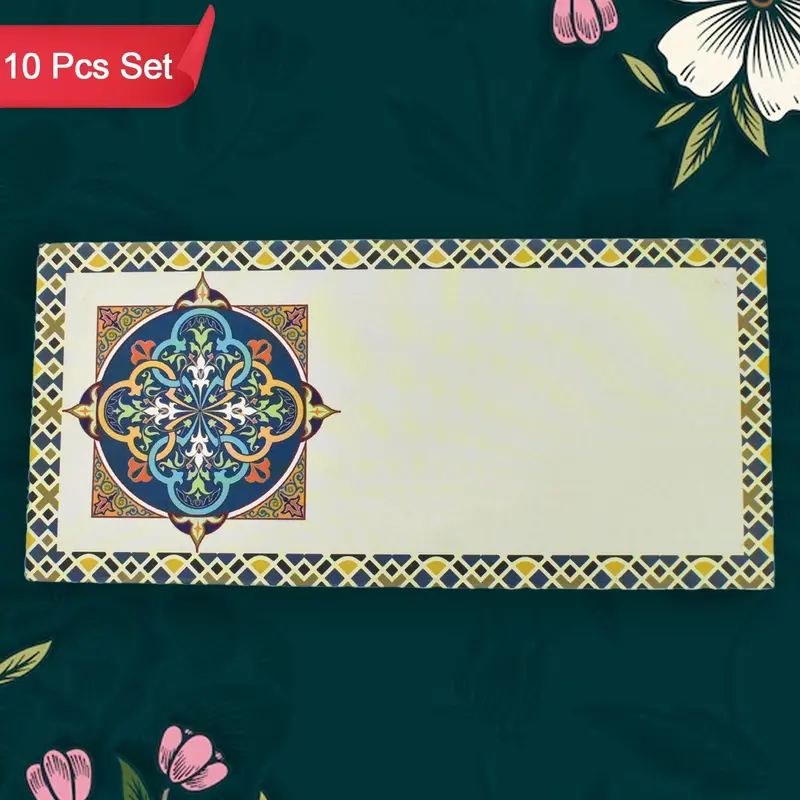 Wedding Return Gift Envelopes – 10-Count Elegant Cash Gifting Set 1
