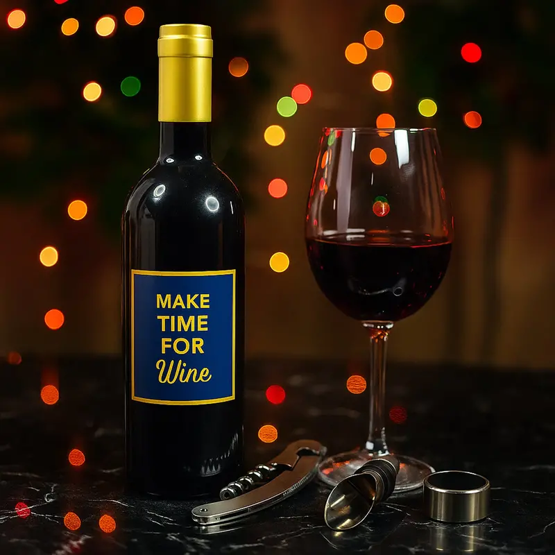 Wine Bottle–Shaped Bar Accessory Set – Premium Gift Collection 1