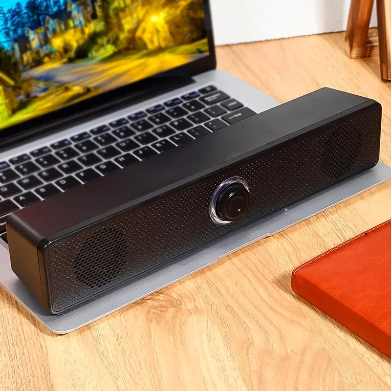 Wired Usb-Powered Desktop Computer Speakers – Plug-And-Play, Single Unit 1