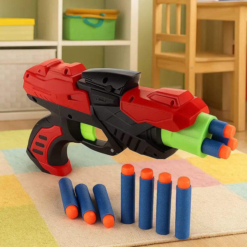 X-Launcher Soft-Tip Dart Gun Toy – Safe Playset For Kids (1 Set) 1