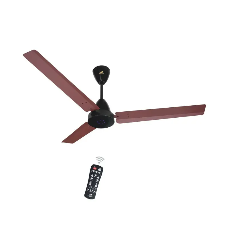 Zadap Strom 1200Mm Bldc Ceiling Fan With Remote – Matte Brown Variant 1