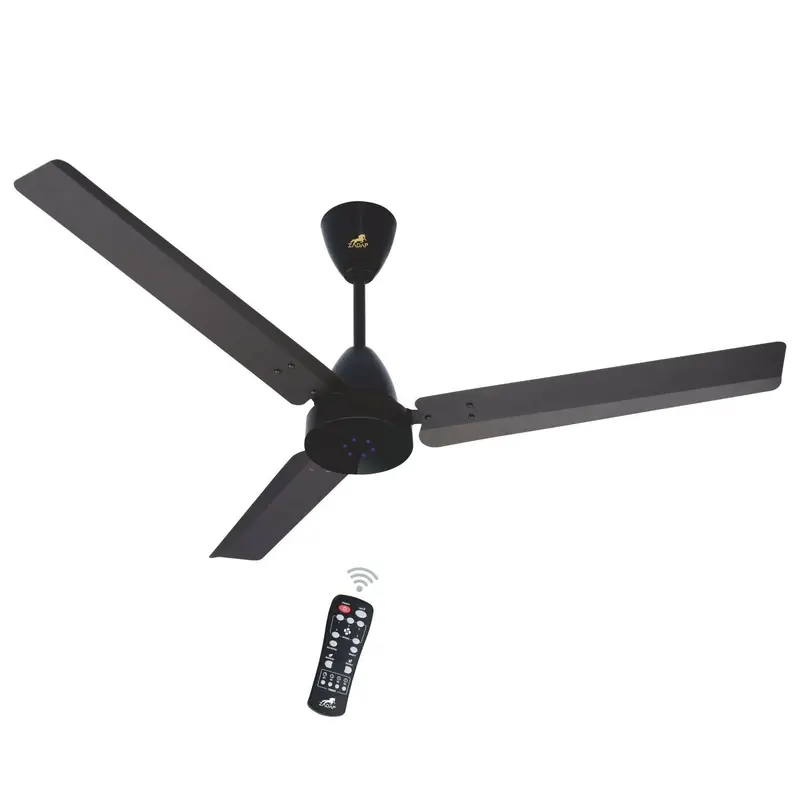 Zadap Strom 900Mm Bldc Ceiling Fan With Remote – Smoke Brown Shade 1