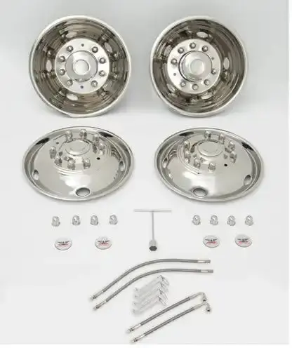 19.5-Inch Commercial Vehicle Wheel – 10-Lug On 225Mm Bolt Circle, 6-Degree Backspacing 1