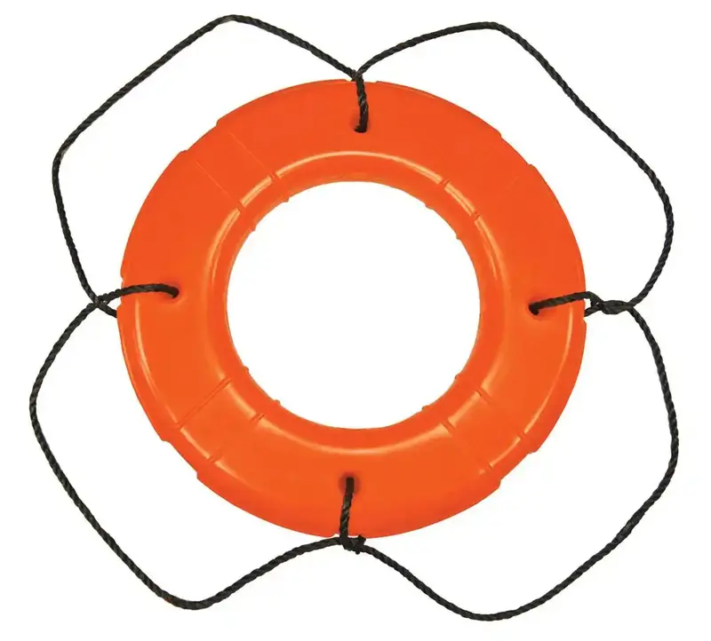 24-Foot Orange Polyethylene Shell Life Tubing 1