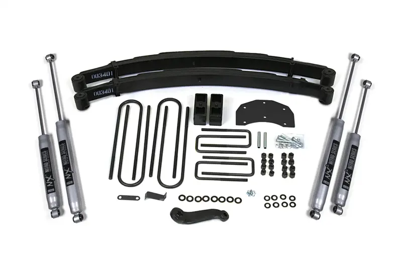 Bds Suspension 4-Inch Lift System – Monobeam Conversion Kit For 1980–1996 Ford F350 4Wd (Bds308H) 1