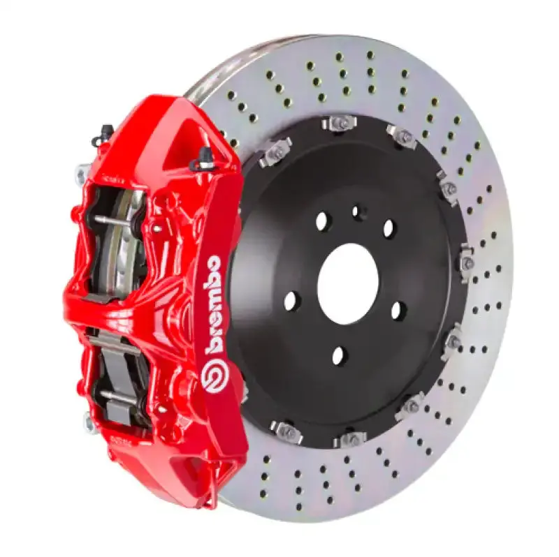 Brembo Gt Bbk Front Brake Kit For Volvo Xc90 – 6-Piston Calipers, 405X34Mm Drilled Rotors 1