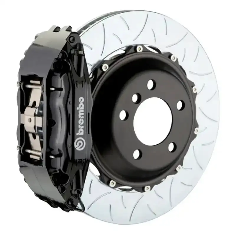 Brembo Gt Big Brake Kit For Audi Tt/Tts – 6-Piston Front Calipers With 355X32 Slotted 2-Piece Rotors 1