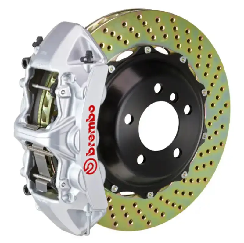 Brembo Rear Gt Big Brake Kit For 2007–2013 Ram 1500 – 4-Piston Calipers & Drilled 380X32Mm Rotors 1