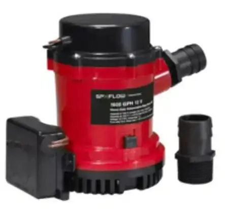 Hd Bil Pmp1600 High-Flow Fuel Pump – 1600 Gph, 12V With Ultimate Switch Control 1