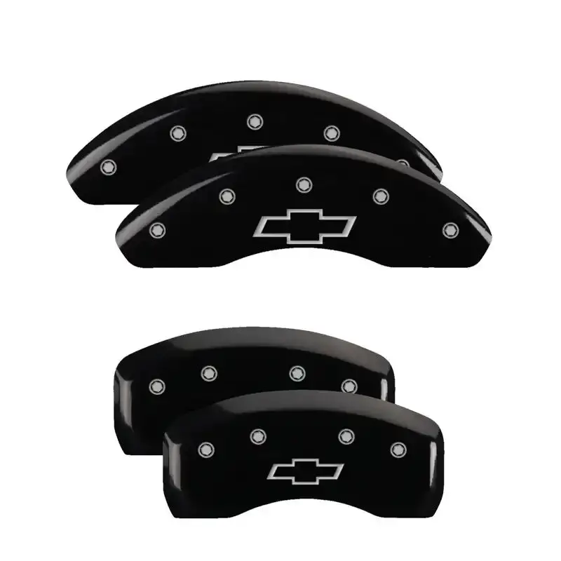 Mgp 4-Piston Caliper Covers – Engraved Front & Rear, Matte Black Finish 1
