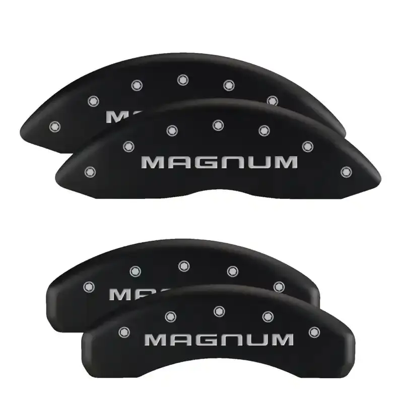 Mgp Engraved Caliper Covers For 2005 Dodge Neon Srt-4 – Yellow Front & Rear W/ Black Accent 1