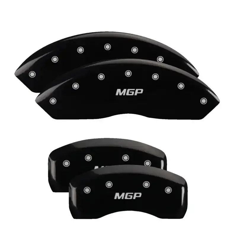 Mgp Engraved Caliper Covers For 2011 Kia Optima – Black Finish With Silver Character Detailing 1