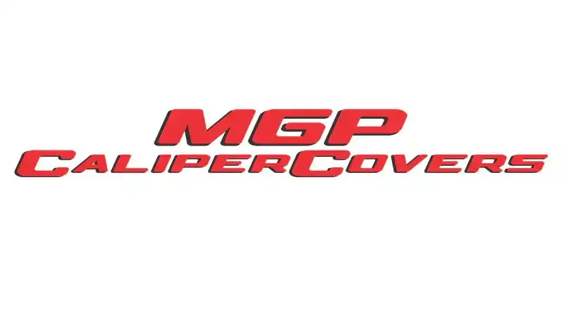 Mgp Engraved Rear Brake Caliper Covers For 2007 Acura Rl – Red Finish With Silver Lettering 1