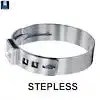 Stepless Ear-Type Hose Clamp – 41.0 Mm Diameter 1