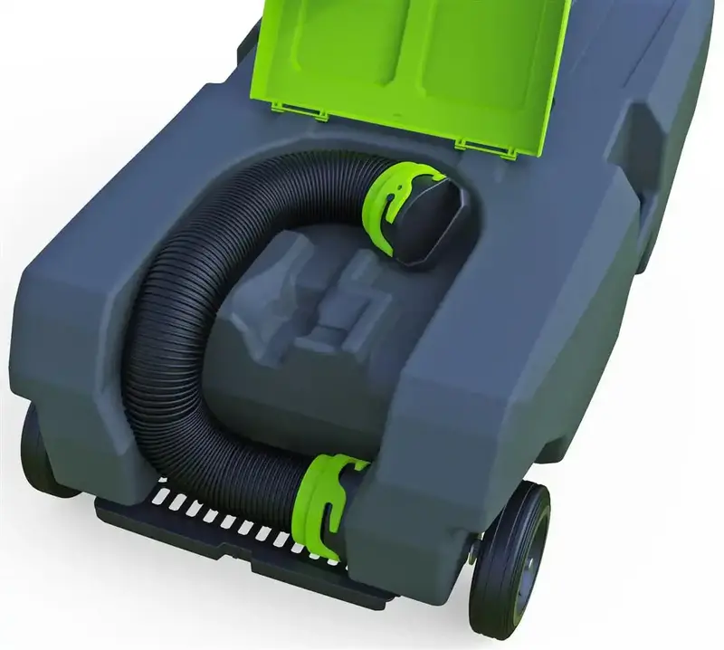 Titan Tote 27-Gallon Two-Wheel Utility Tank With Durable Frame 1