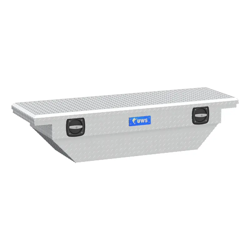 Uws Sl-63-A-Lp Low-Profile Aluminum Angled Truck Tool Box – 63" Secure Lock 1