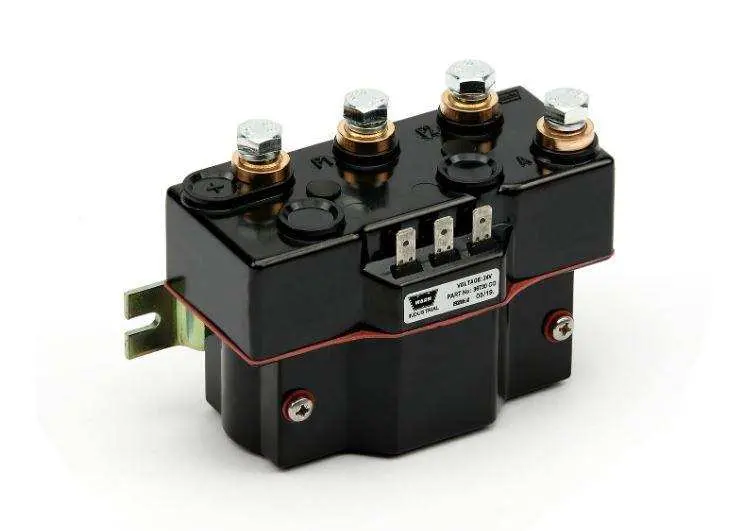 Warn 34972 Replacement Contactor – 24V Winch Control Unit With Factory Mounting Bracket 1
