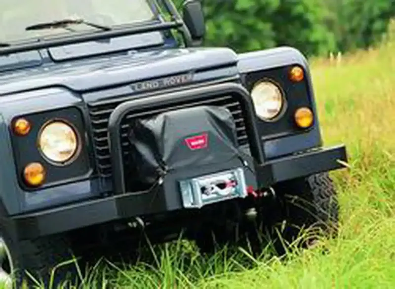 Warn 8557 Winch Cover — Vinyl-Nylon Hybrid Protection For M8274-50 Winches 1