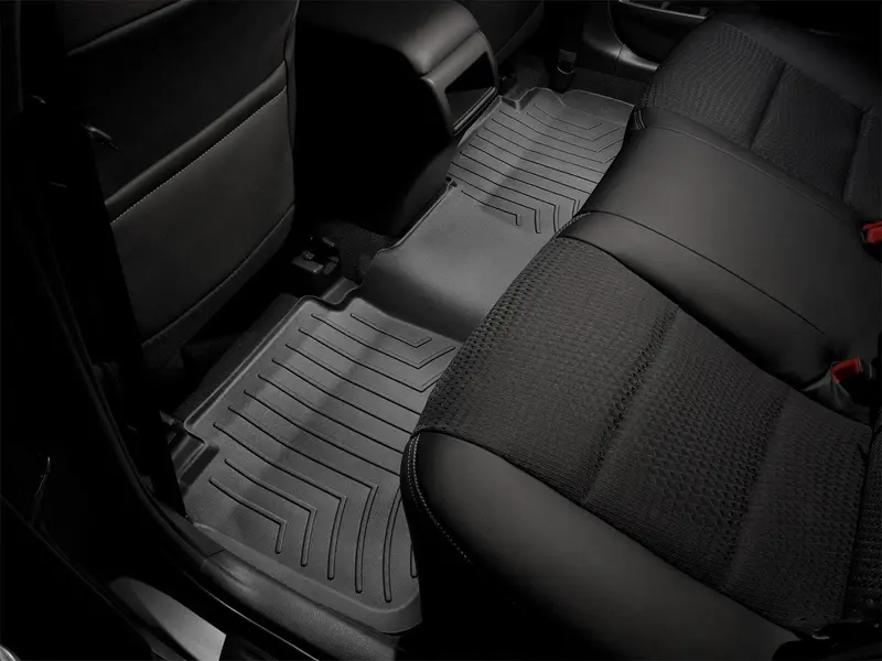 Weathertech 440972 Digitalfit® Rear Floorliners – Black, Two-Piece Set 1